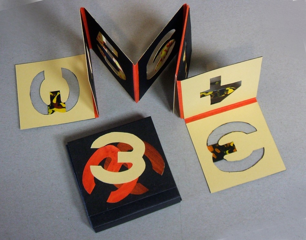 3 x 3 x 3 Miniature book