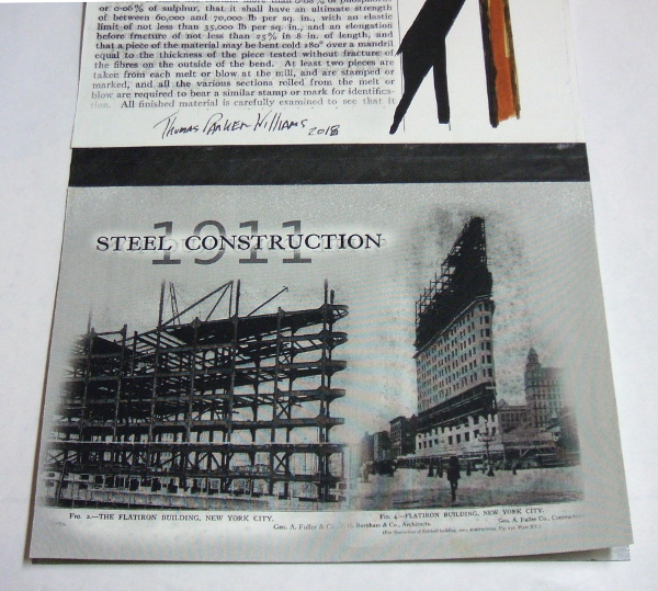 Collaborative Artist Books with the Delaware Valley Chapter of the 
			Guild Of Book Workers - Encyclopedia Britannica Project, Steel construction 1911