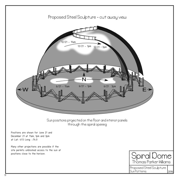 Spiral Dome: Sculptures in Paper and Steel