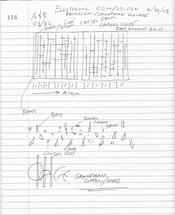 Electronic Composition Series - Percussion and Saxophone